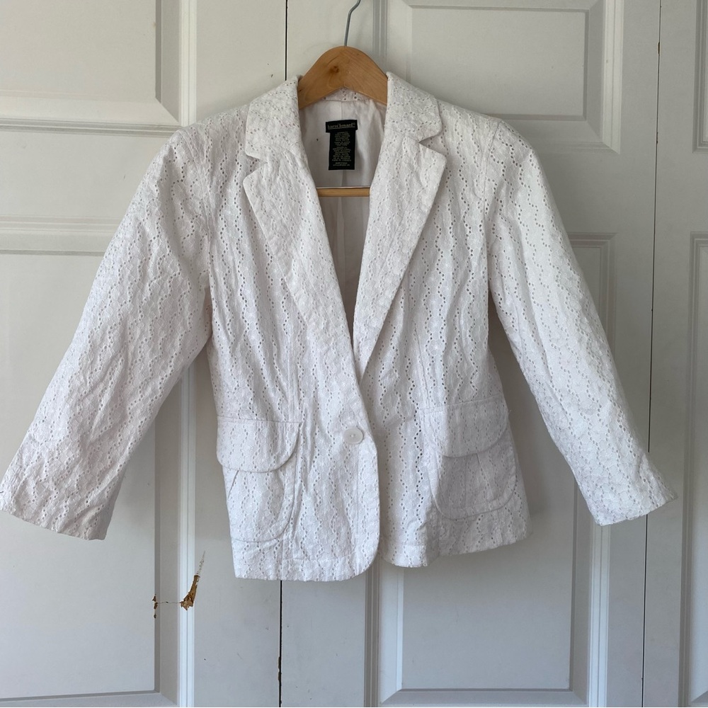 White Summer Blazer
